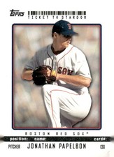 2009 Topps Ticket to Stardom #130 Jonathan Papelbon
