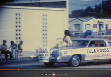 HOLLYWOOD STAR ELLA WOODS ACTIVIST TED WATKINS CA S8 HOME Movie Film Reel C811