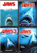 JAWS Complete Collection DVD Lot 1 2 3 4 The Revenge 4 shark movie set Brand NEW