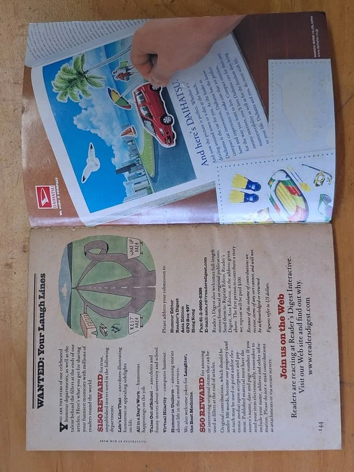 Majalah lama - Reader’s Digest Oktober 2001 – Singapore Lee Kuan Yew 李光耀 - Image 2 of 4