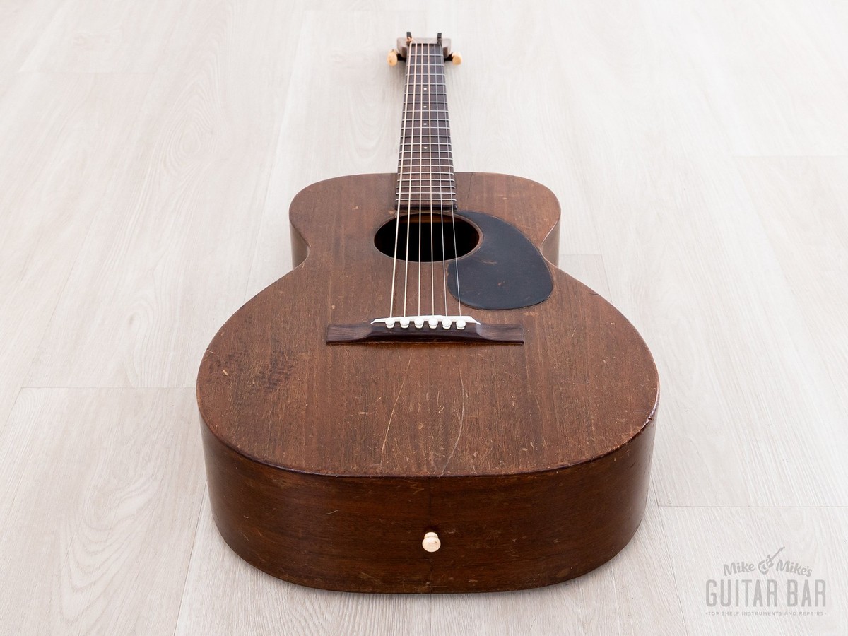 1943 Martin 0-15 Wartime Mahogany-Topped Vintage Acoustic Guitar w
