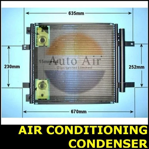 Air Con Condenser Fits JAGUAR XJ XJ R X350 3.0 3.6 4.2 X350 X358 150261