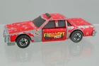 Vintage 1983 Hot Wheels Crack-Ups Diecast Fire Chief Dept Smasher HK For Restore