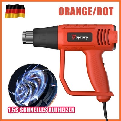 Professional 2500W Heat Gun 4 Düsen 6.5Ft UL-zertifiziertes Netzkabel