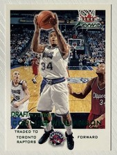 Corliss Williamson 2000-01 Fleer Focus Draft Position #98 065/100 Kings Raptors
