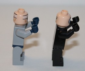 2 DC Comics Lego Minifigures from set #6858 Catwoman Catcycle City Chase