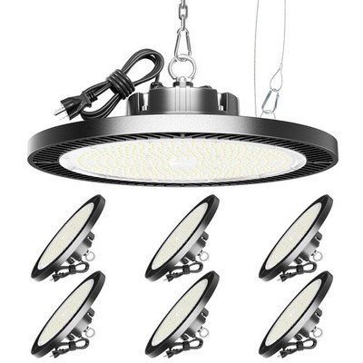 ELEKICO UFO Led High Bay Light 150W 5000K Shop Lights 21000Lm Daylight with P...