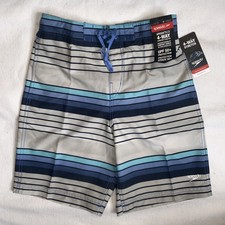 SPEEDO MEN  S HIGH RISE 4-WAY COMFORT STRETCH UPF 50 SWIM TRUNKS SIZE SMALL NEW