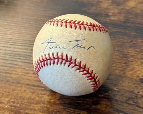 Willie Mays Original Signed Autograph Coleman ONL Baseball BAS Beckett