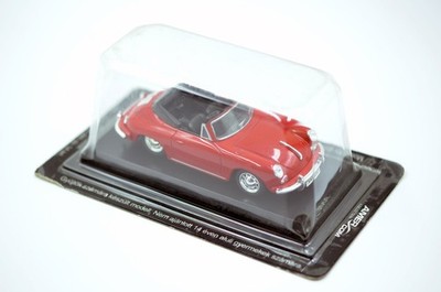 AMERCOM Porsche 356B Cabrio - Germany 1951 - 1:43 Diecast Mint in Box