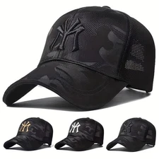 Unisex New York NY Camo Yankees Baseball Men+Women Hat Sport Snapback Cap Cotton
