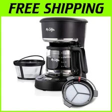 Programmable Coffee Brewer Auto Pause 5 Cups