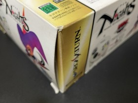 Nights into dreams & Multi Controller With Box GS-9095 &Power Memory Sega Saturn