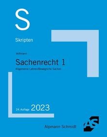 Skript Sachenrecht 1: Allgemeine Lehren, Bewegliche Sach... | Buch | Zustand gut
