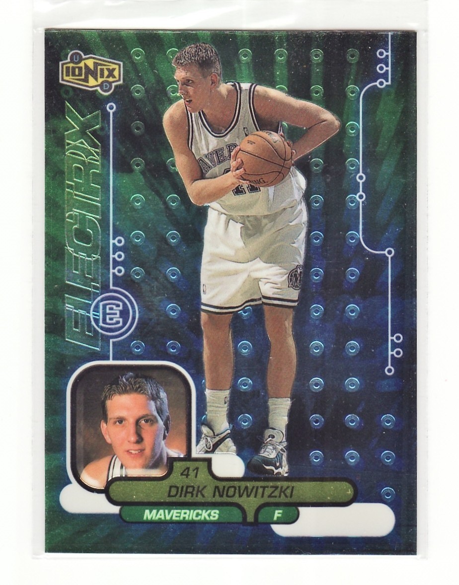Dirk Nowitzki  1998-99 Upper Deck Ionix Electrix RC #69  MAVERICKS