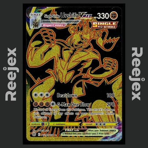 Single Strike Urshifu VMAX - TG29/TG30 - Secret Rare - Brilliant Stars - NM/M