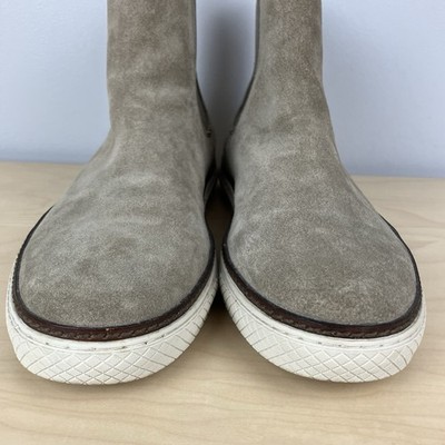Frye Men’s Size 12.0 Gates Taupe Gray Suede Chelsea Ankle Boots Frye Men main image 2