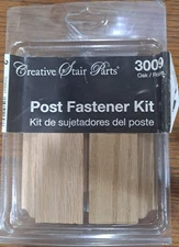 Creative Stair Parts - Unfinished  Post Fastener Kit - Oak  3009