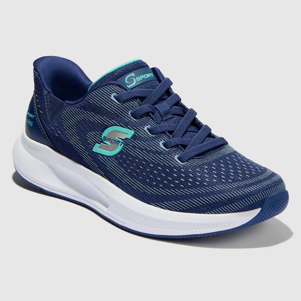 S Sport By Skechers Women's Tairyn Step In Sneakers - Navy 11