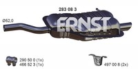 EndschalldäMpfer NachschalldäMpfer Ernst 283083 FüR BMW N46 E46 3Er Touring 316