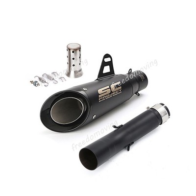 For Honda Rebel 500 300 CMX500 2017-2026 Exhaust Mid Pipe Slip On Black Mufflers