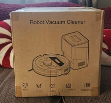 BPMIO ROBOT VACUUM CLEANER MOP SELF EMPTY STATION NEW UNOPENED FREE SHIPPING!