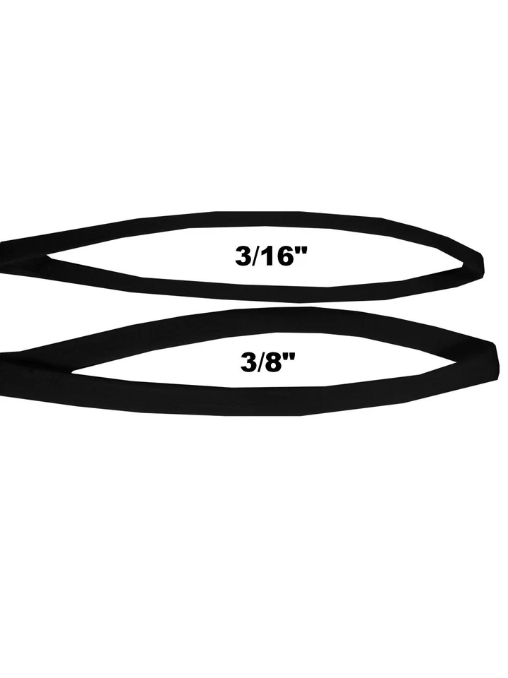 Professional Cordo-Hyde Dog Show Lead, 3/8-Inch x 60-Inch Long, Black - Image 2 of 4