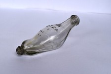 Vintage The Star Feeder Milk Bottle Baby Feeding Victoria Glass Works Howrah F40