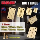 <!--F#f_0-->Butt Hinge 6 Sizes Door Hinges BUTT Brass Plated Screw<!--F/-->