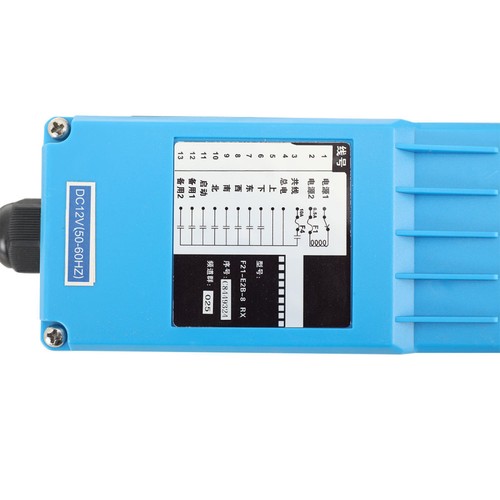 DC12V Wireless Industrial Remote Control for Transmitter & Receiver Hoist Crane - Picture 11 of 11