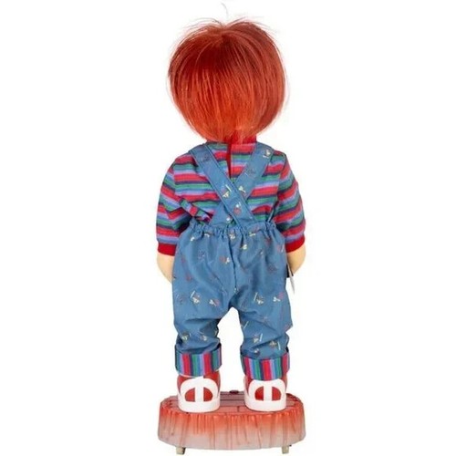 Chucky bambola Halloween a grandezza naturale bravi ragazzi 2 piedi suono e movimento attivato nuova - Foto 5 di 14