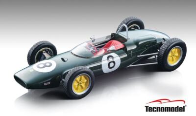 Tecnomodels Maßstab 1:18 Lotus 21 Climax 1961 #8 3rd Place French GP Jim Clark