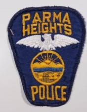 obsolete collectible patch OHIO OH PARMA HEIGHTS POLICE NICE SHOULDER
