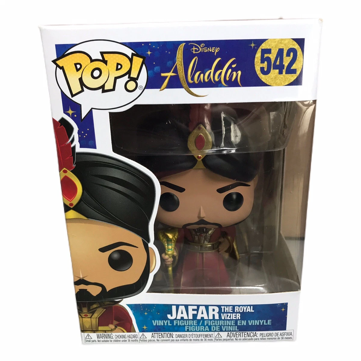 Funko Pop Disney Aladdin Movie JAFAR Royal Vizier 542 New