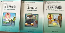 Chinese Breeze Graded Reader series 500 Word Level 2 (with CDs)- 3 Books