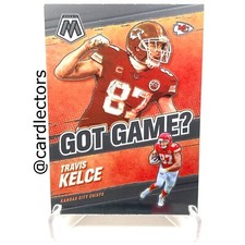 2021 Panini Mosaic Football TRAVIS KELCE Got Game? #GG-21 Base Insert CHIEFS