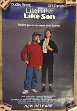 ROLLED LIKE FATHER, LIKE SON 1987 MOVIE POSTER 27x41 DUDLEY MOORE KIRK CAMERON