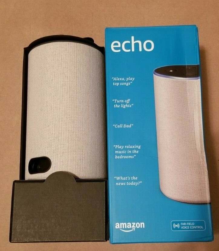 Brand New Amazon Echo 2nd Gen Smart Speaker - Sandstone Brand New Amazon Echo 2nd Gen Smart Speaker - Sandstone