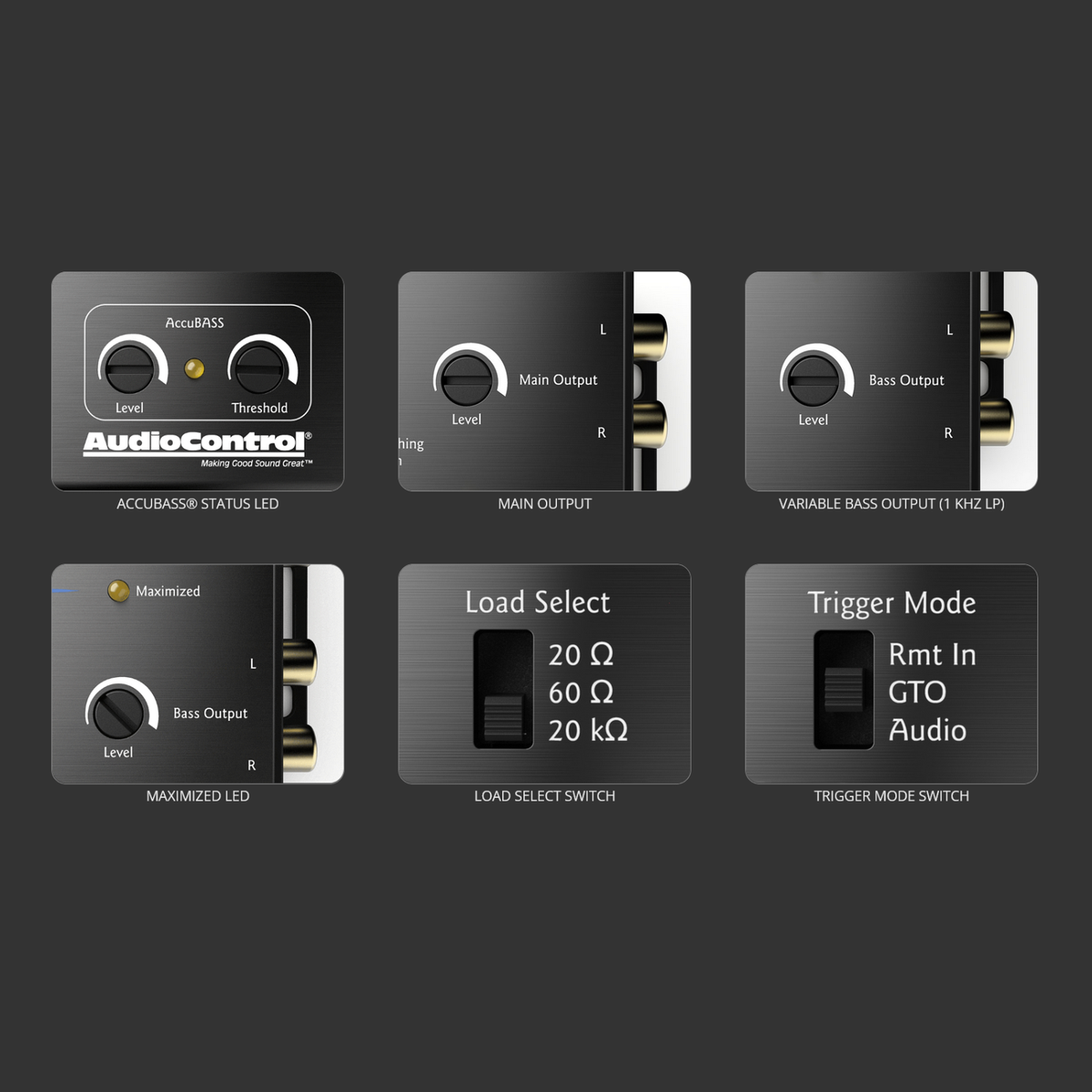 Audiocontrol Lc2i Output Converter AudioControl LC2i PRO - 2-Channel ...