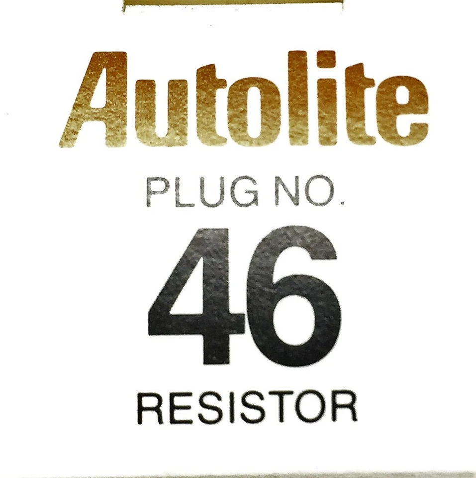 Bujía Autolite Copper 46 [Lote de 7] NOS Foto 3 de 3