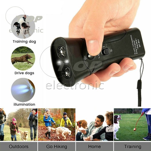 Für Ultraschall Stop Bellen weg Rindenkontrolle Hundetraining Repeller Gerät - Bild 3 von 13
