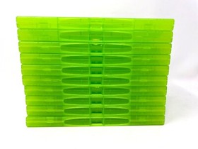 Lot Of 10 New Replacement Cases For XBOX 360 OEM Translucent Green