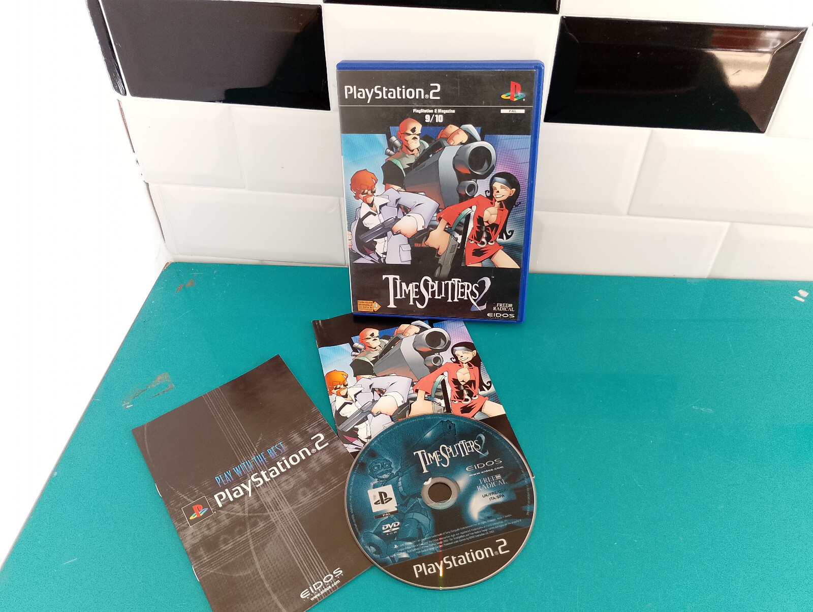 jeu vidéo sony playstation 2 ps2 VF time splitters 2 timesplitters