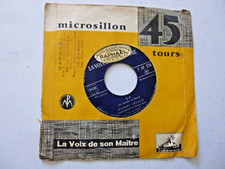 Disque microsillon 45T ancien - Gilbert BECAUD/ Delanoé  - Je t'appartiens / ça