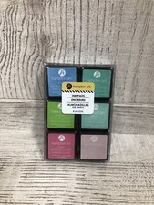 Hampton Ink 6pk Ink Pads Dye Ink Pastel Pack Sealed Brand New 1  SP0157 New