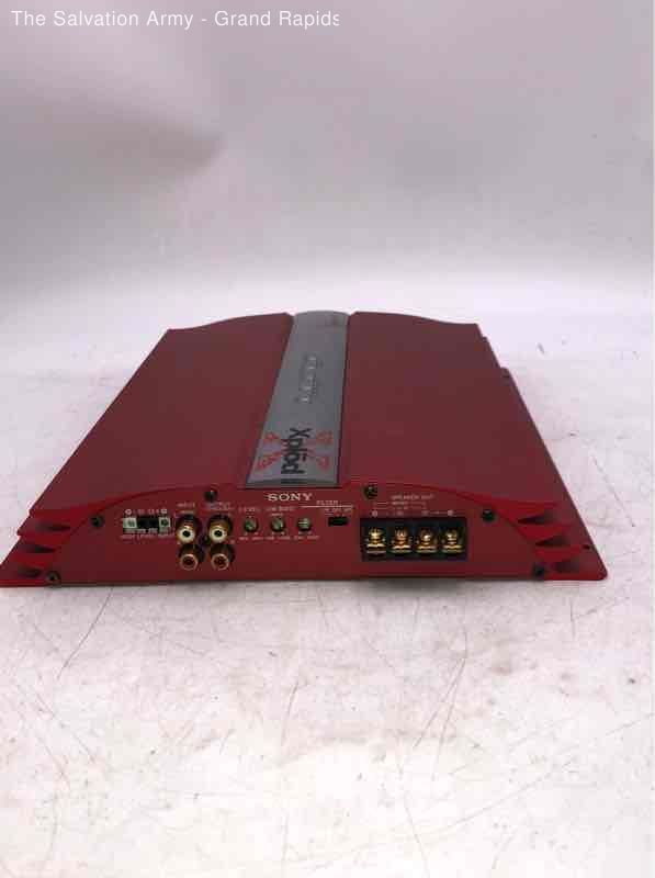 Sony XPlod XM1002HX Red 2/1 Channel Car Audio Stereo Power Amplifier
