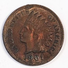 1901 Indian Cent - High Quality Scans #C789