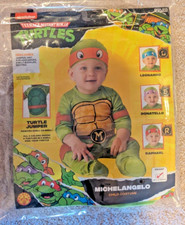 Teenage Mutant Ninja Turtles Michelangelo Halloween Costume Infant 6-12 Months