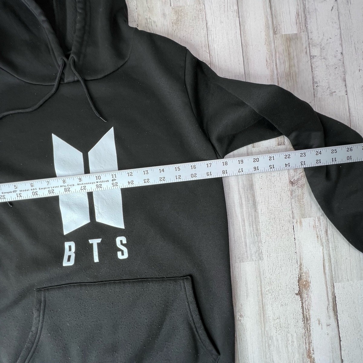 BTS Love Yourself Hoodie - Jung Kook 97 - K-pop Logo Tour - Size