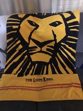 The Lion King Broadway Musical 1982  Beach Towel - Vintage  31”X 59”